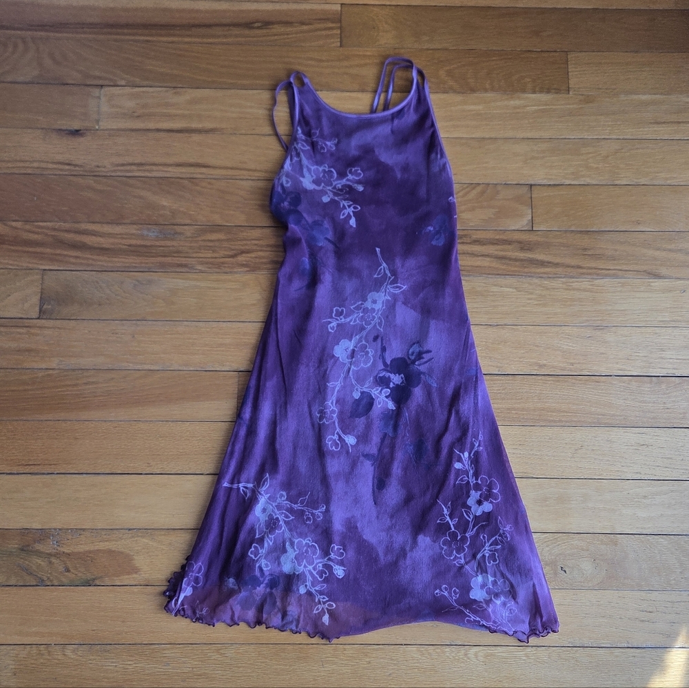 90s Y2K Slip Dress. So Adorable! Color Is More‎ Of A Reddish Purple